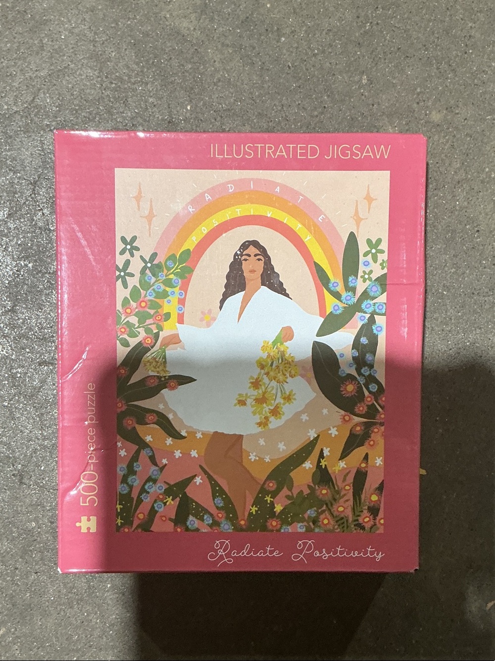 Illustrated Jigsaw Puzzle - Radiate Positivity